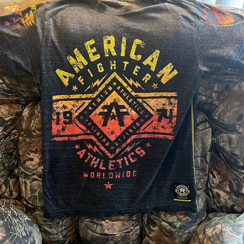 American fighter tshirt
